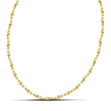 Γυναικεία Αλυσίδα Λαιμού Ατσάλινη Επιχρυσωμένη CN2205.015